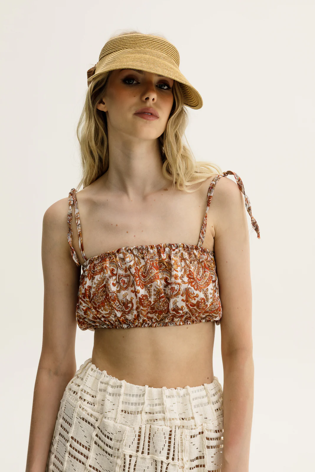 Tayen Top Printed Ginger - Image 2