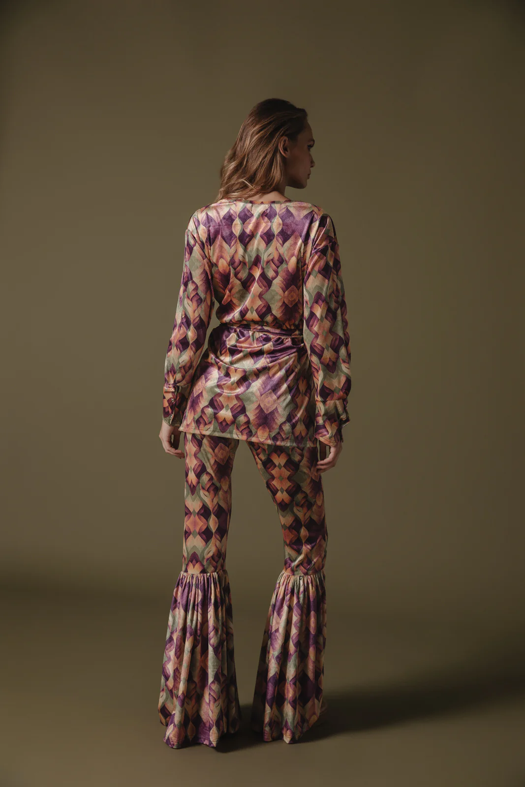 Aponi Tunic Printed Purple - Image 5