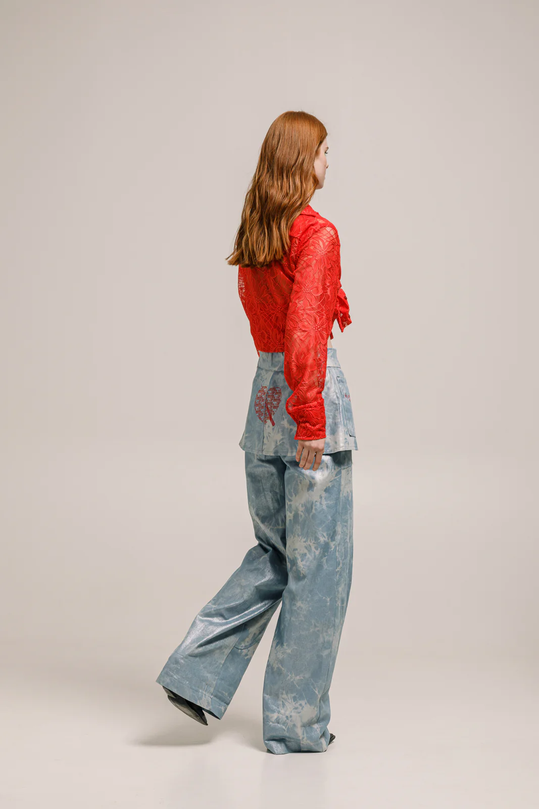 Chitto Pants Denim Light Blue - Image 5