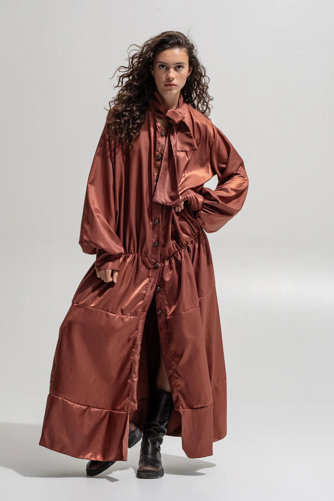 Mahala Dress Copper - Image 6