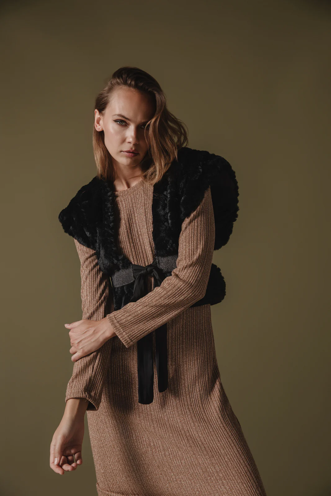 Nokona Eco-Fur Vest Black - Image 4