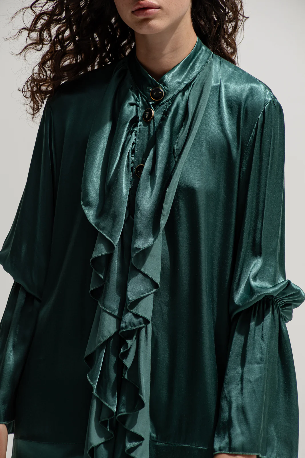 Wanetta Dress Forest Green - Image 4