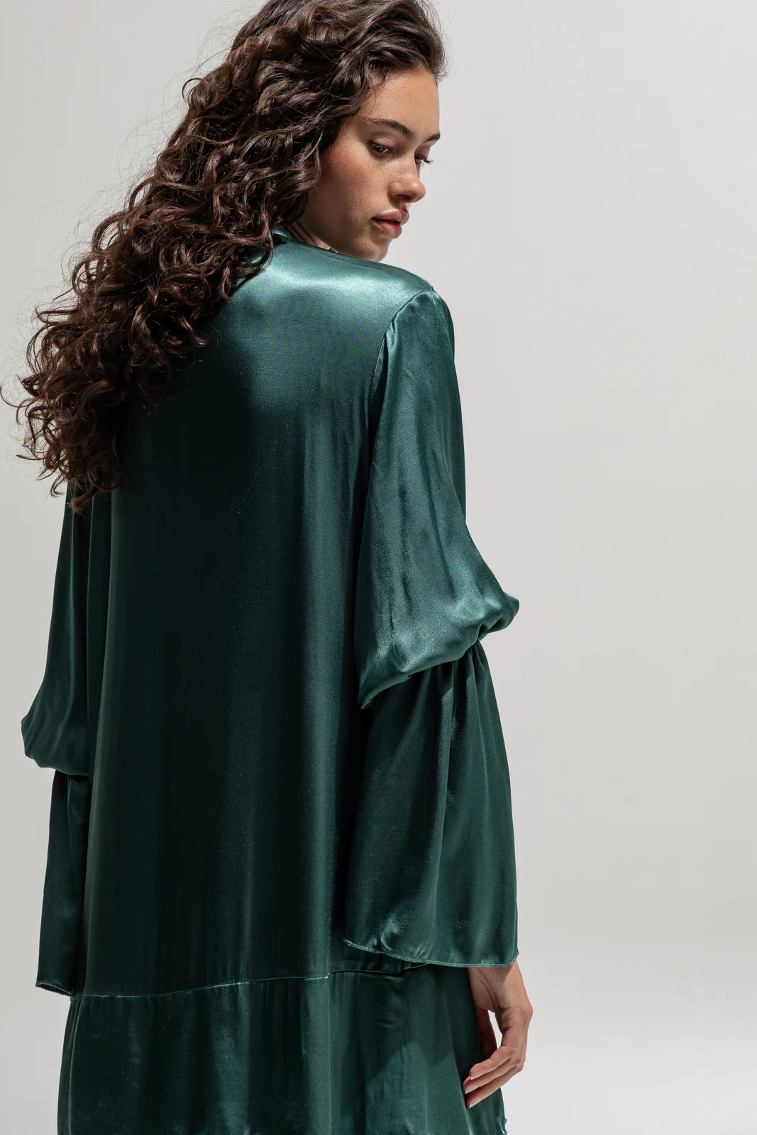 Wanetta Dress Forest Green - Image 6