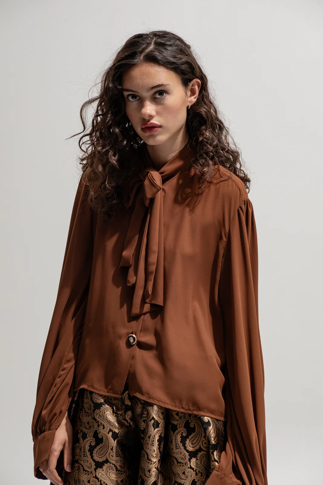 Weeko Shirt Chocolate Brown - Image 4