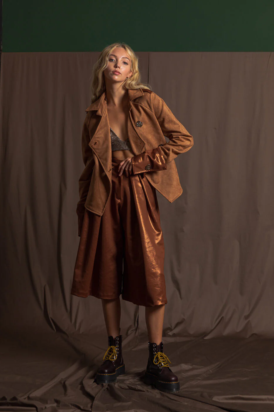 Tupi Cropped Pants Bronze - Image 4