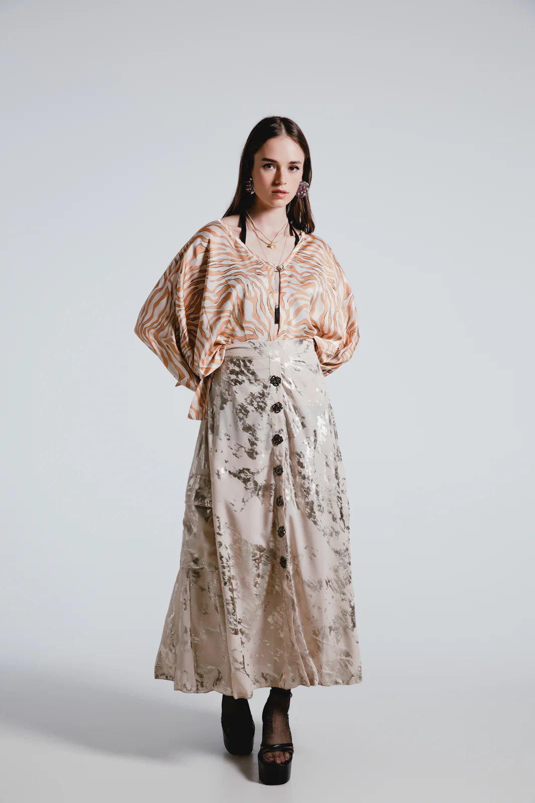 Wapeka Cargo Skirt Vanilla - Image 3