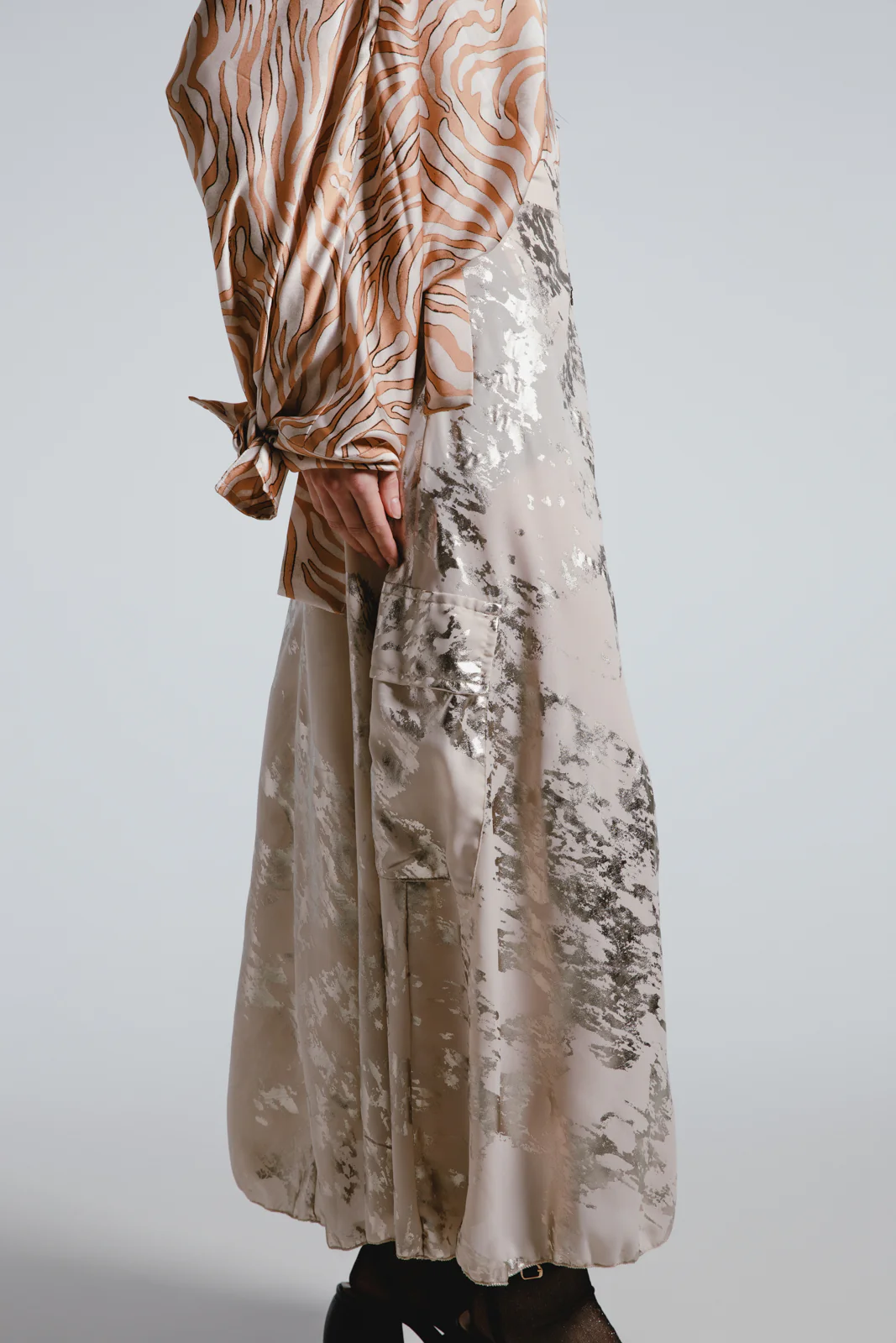 Wapeka Cargo Skirt Vanilla - Image 4