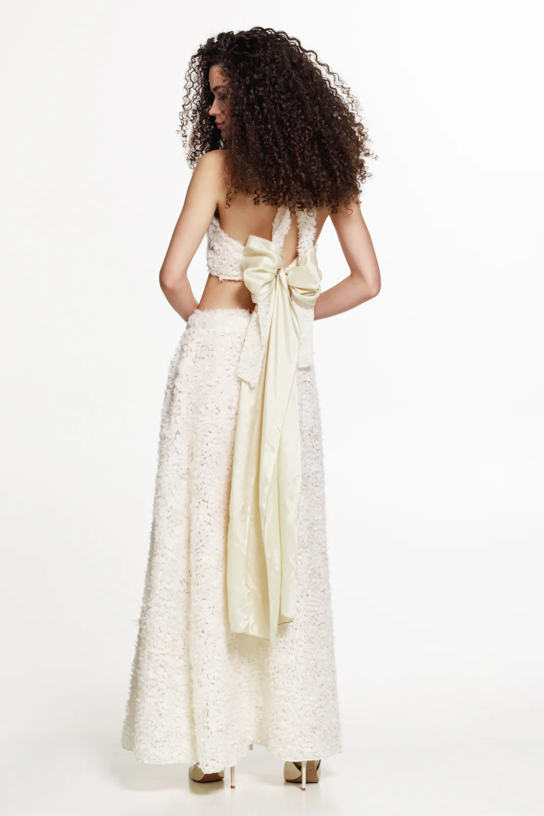 Yuma Tulle Skirt Vanilla - Image 3